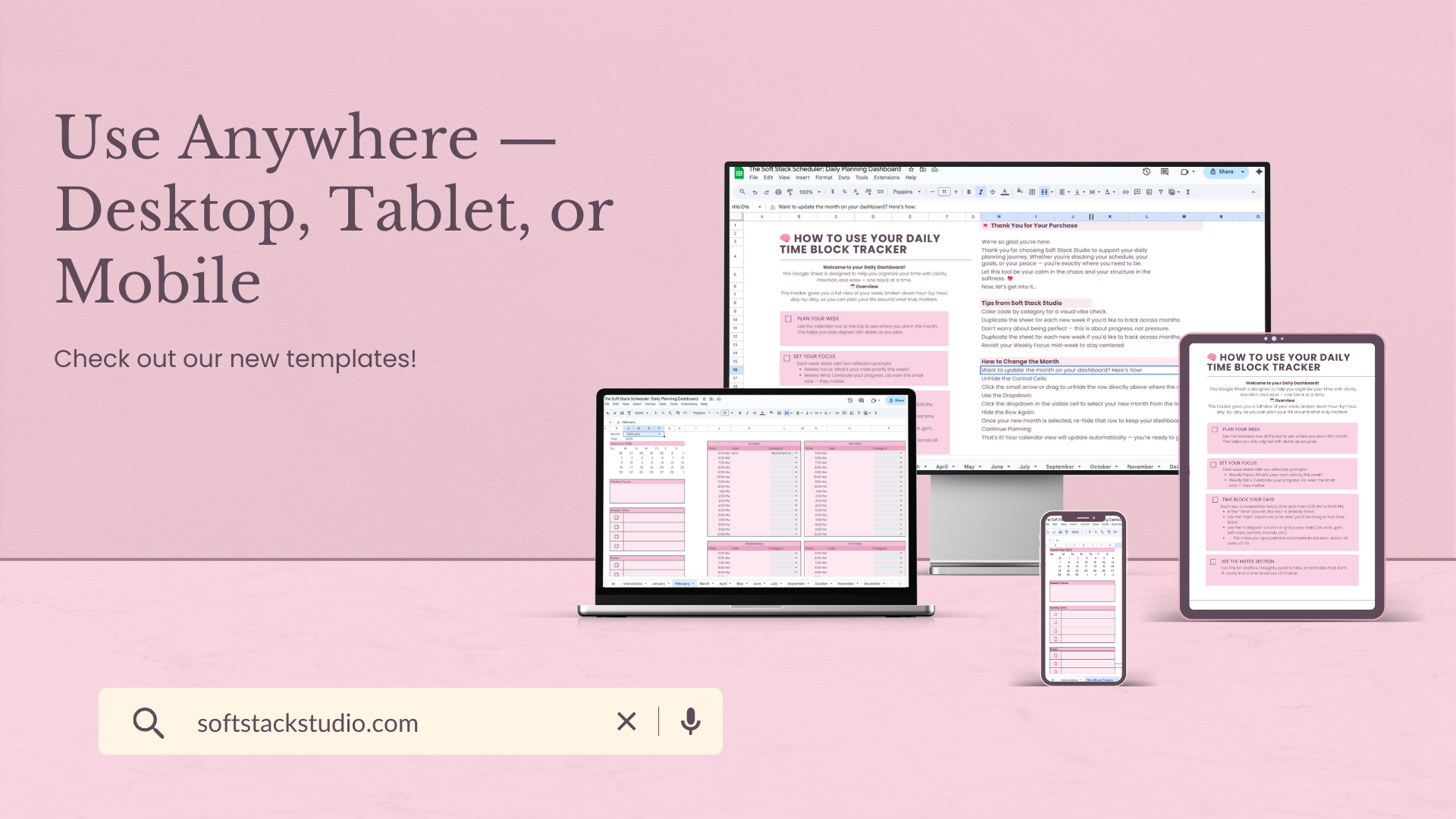 Soft Stack Scheduler: Daily Planning Dashboard